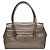 Salvatore Ferragamo Sofia Satchel Leder Medium Silber - Ansicht 2