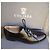 Autre Marque Scarpe derby in vernice nera Nero - vista 4