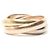 Anello Trinity Cartier in oro Au750 D'oro - vista 4
