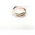Anello Trinity Cartier in oro Au750 D'oro - vista 6