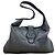 Borsa a tracolla nera Gucci Nero