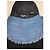 Chanel Denim Bucket Hat mit Rüschenkrempe Blau - Ansicht 6