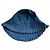 Chanel Denim Bucket Hat mit Rüschenkrempe Blau - Ansicht 7