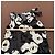 Moschino Cheap and Chic Kleid mit Blumenprint Schwarz Weiß - Ansicht 7