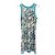 Missoni vestido sin mangas estampado abstracto Blanco Azul Gris Púrpura