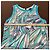 Missoni vestido sin mangas estampado abstracto Blanco Azul Gris Púrpura - vista 5