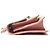 Borsa a tracolla con catena in pelle Chanel Half Coco Mark Rosa - vista 3