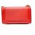 Borsa a tracolla Chanel Boy Rossa Rosso - vista 2