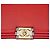 Borsa a tracolla Chanel Boy Rossa Rosso - vista 9