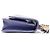 Borsa a tracolla Chanel 19 Matelassé in viola Porpora - vista 4