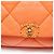 Borsa a tracolla con catena 2-way Matelassé Chanel Arancione - vista 9