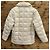 Giacca Moncler da Donna in Crema Bianco - vista 3