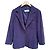 Max Mara Blazer de mezcla de lana morada Púrpura