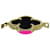 Collier Vintage Alhambra Van Cleef & Arpels Noir Doré  - vue 6