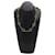 Collier Vintage Alhambra Van Cleef & Arpels Noir Doré  - vue 8