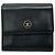 Chanel Bi-fold Ledergeldbörse Schwarz