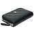 Monedero de piel de ternera granulada negra Chanel Negro - vista 3