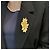 Autre Marque Spilla "Fleurs", oro giallo e diamanti. - vista 6