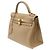 Hermès Borsa HERMES Kelly 32 in Pelle Beige - 103662 - vista 4
