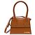 Borsa JACQUEMUS Chiquito in Pelle Dorata - 103663 D'oro - vista 3
