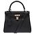 Hermès Borsa HERMES Kelly 25 in Pelle Nera - 103681 Nero