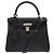 Hermès Borsa HERMES Kelly 25 in Pelle Nera - 103681 Nero - vista 3