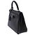 Hermès Borsa HERMES Kelly 25 in Pelle Nera - 103681 Nero - vista 5
