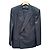 Burberrys Men's Double-Breasted Wool Suit - Black