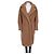 Abrigo Teddy oversize de lana y seda camel Max Mara Talla L Semiproveniente