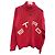 ETRO Strickjacke rot mit Reißverschluss