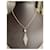 Collana Tiffany & Co. Elsa Peretti Mesh Argento e Perla  - vista 2