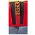 Borsa a tracolla Gucci Sylvie in pelle rossa + 2ª tracolla nuova Rosso Multicolore - vista 6