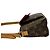Mini borsa a tracolla Louis Vuitton Vivasite Monogram Marrone - vista 6