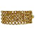 Timeless Bracciale rigido Chanel Coco Mark Turnlock D'oro  - vista 7