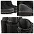 Timeless Chanel Matelasse Nubuck Snow Boots Schwarz - Ansicht 4