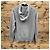 Autre Marque C.P. Company Kapuzenpullover Woll-Baumwoll-Mischung Grau - Ansicht 3