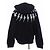 Autre Marque Neil Barrett NBV7JS186A Hoodie Schwarz - Ansicht 2