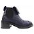 Timeless Botines CHANEL de piel de cordero Azul Azul marino