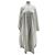 Vestido largo de algodón blanco Cos