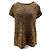 Zadig & Voltaire Top con paillettes dorate D'oro