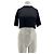 Autre Marque Crop top nero in cotone LOULOU STUDIO