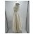 Autre Marque Vestido MORE NOIR blanco con espalda descubierta de algodón - vista 3