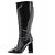 Versace Botas de cuero negras Negro - vista 2
