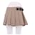 Falda Prada de algodón beige  - vista 1