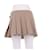 Falda Prada de algodón beige  - vista 2