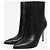 Veronica Beard Botines Lisa en piel negra - EU 39 - vista 2