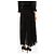 Isabel Marant Falda midi transparente fruncida negra - talla UK 10 Negro - vista 3