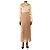 Brunello Cucinelli Completo due pezzi in raso rosa cipria - top e gonna - taglia UK 8