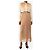 Brunello Cucinelli Completo due pezzi in raso rosa cipria - top e gonna - taglia UK 8 - vista 3