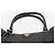 Prada Borsa 2way in pelle Saffiano Lux nera Nero - vista 6